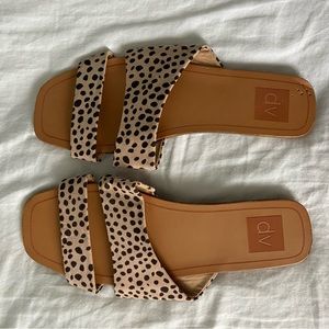 Women’s leopard print sandals